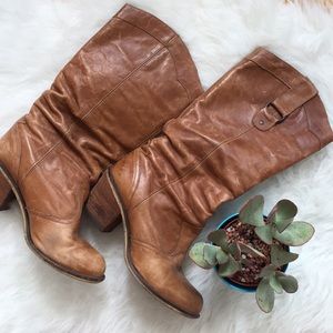 LAST CHANCE Brown cowboy boots 9.5